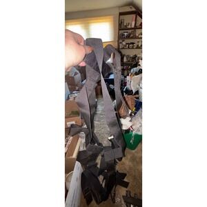 API Outdoors Full Body Safety Harness Black Nylon Adjustable Hunting Tree Stand